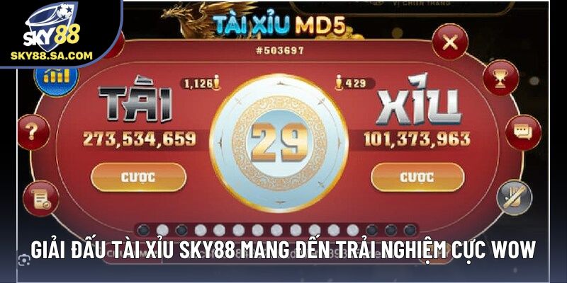 Giải đấu Tài Xỉu Sky88 mang đến trải nghiệm cực wow Giải đấu Tài Xỉu Sky88 mang đến trải nghiệm cực wow
